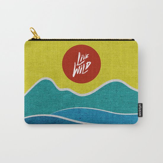 Live Wild Carry-All Pouch