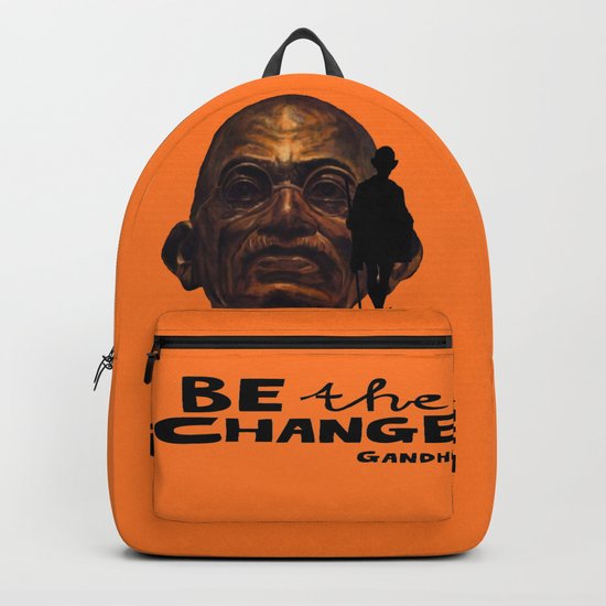 GANDHI quote Backpack