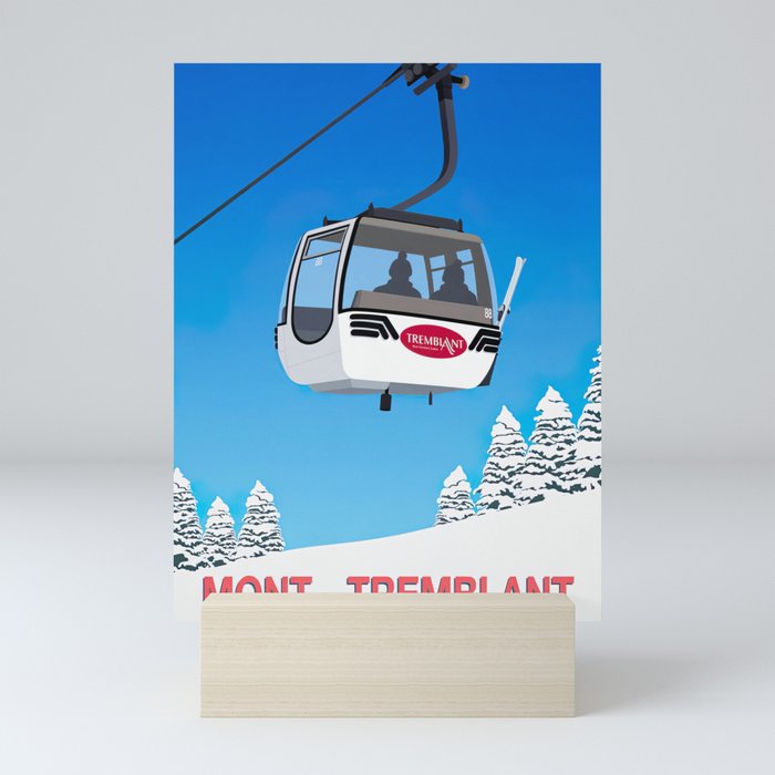 Mont - Tremblant Ski Mini Art Print