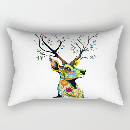 -King of Forest- Rectangular Pillow