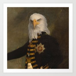 War Eagle Art Print
