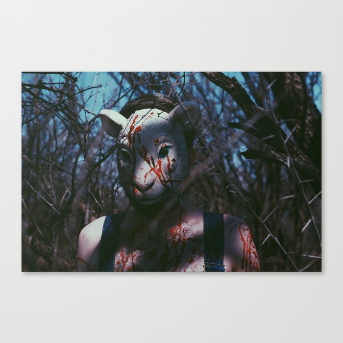 blood of the lamb  Canvas Print