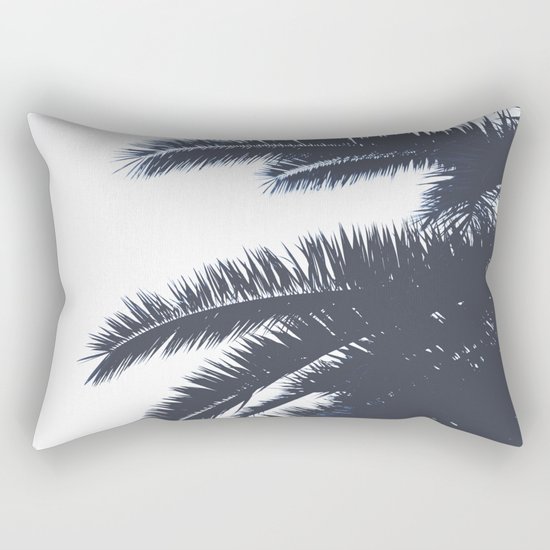 Palm Tree leaves abstract III Rectangular Pillow