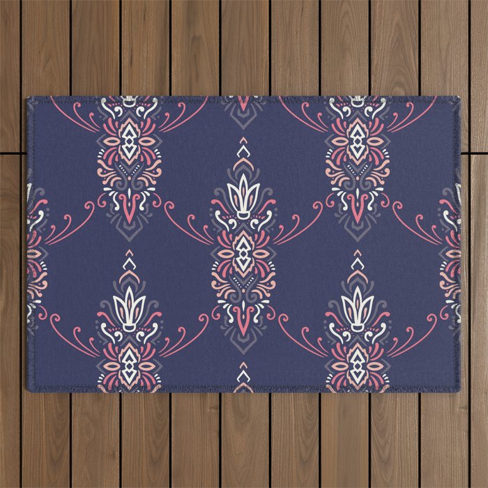 Beautiful Christmas Patterns Outdoor Rug