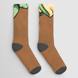 Cottagecore Aesthetic Frog Socks