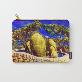 Fountain Of Urns Carry-All Pouch