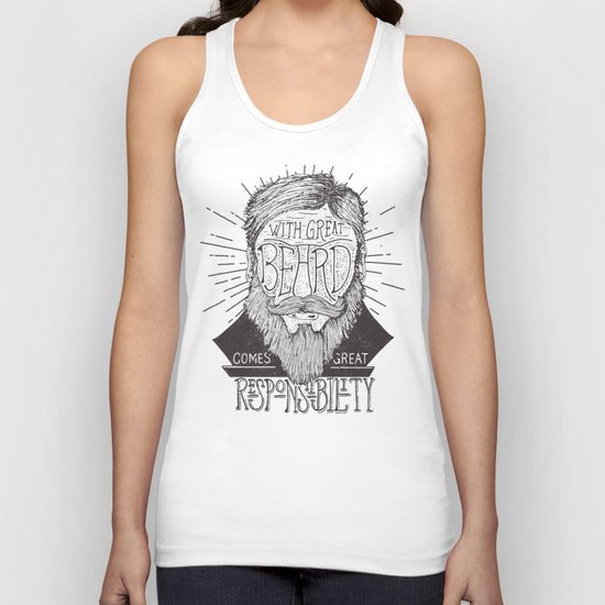 The Beard Unisex Tank Top
