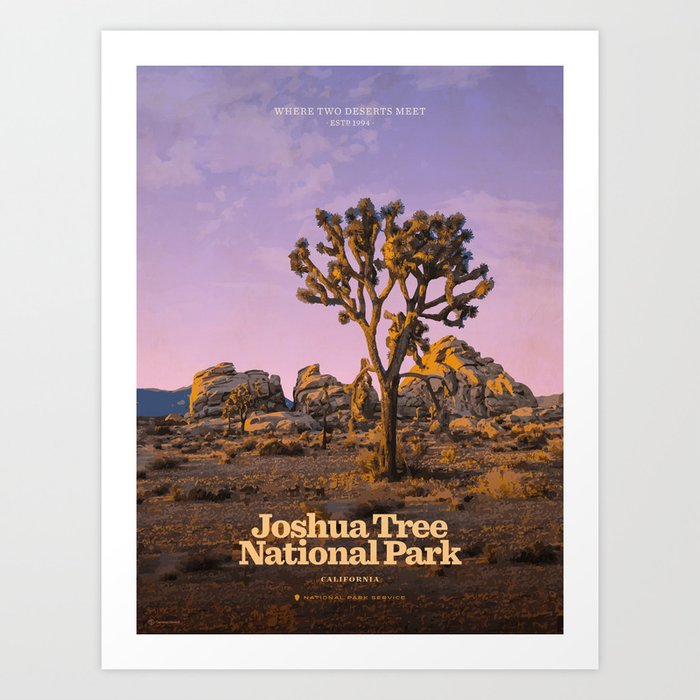 Joshua Tree National Park Art Print