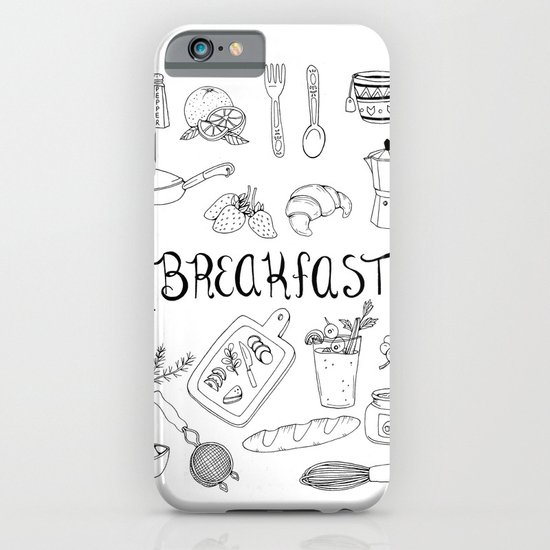 Breakfast iPhone & iPod Case