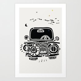 Jeep Art Print