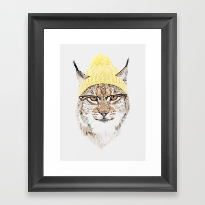 It's pretty cold outside II Framed Art Print