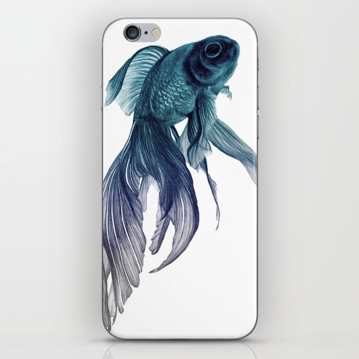 Ombre Fish iPhone Skin
