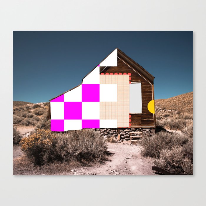 abstract house dream 8a Canvas Print