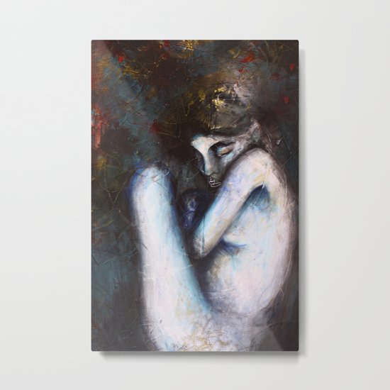 Angoscia. Metal Print