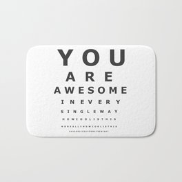 You are awesome ! Bath Mat