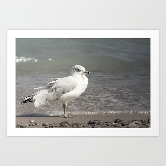 Beach Day Art Print