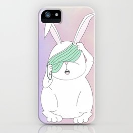 Masked Bunny - Right iPhone Case
