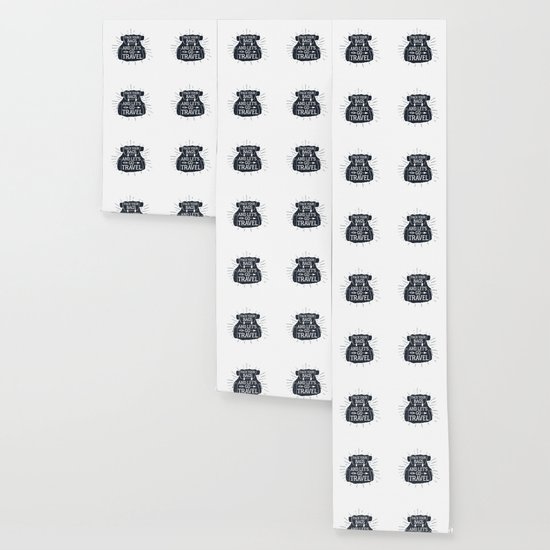 Pack Your Bags And Let S Go Travel Wallpaper By Slothastronaut Society6