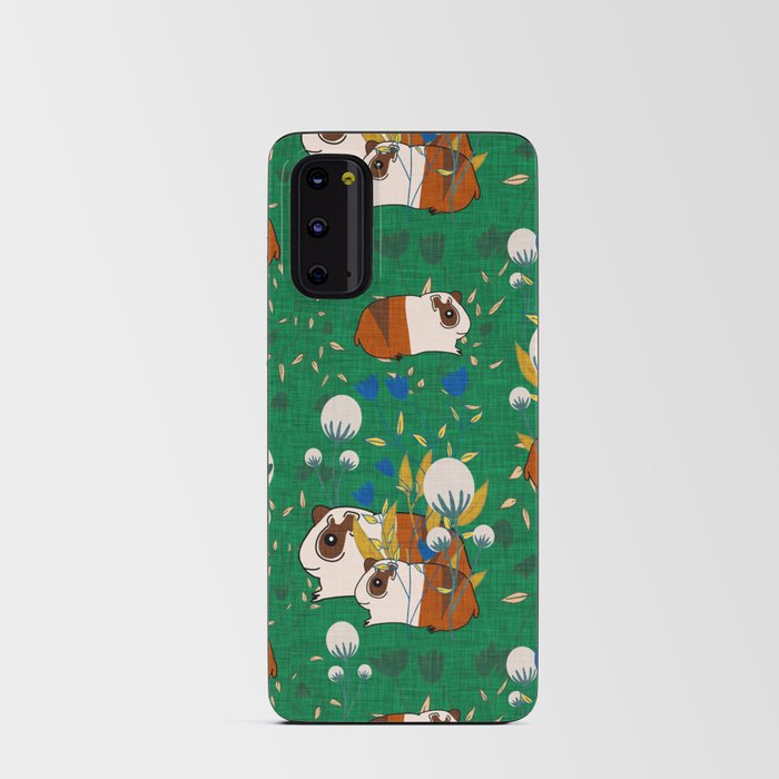Guinea pig Green Android Card Case