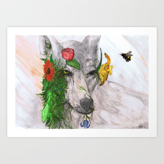 "Wolf's Law" by Cap Blackard Art Print