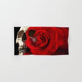Skulls Hand Bath Towels Society6
