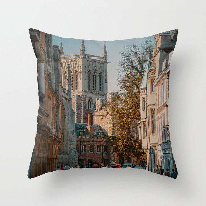 Cambridge, England, United Kingdom 3 Throw Pillow