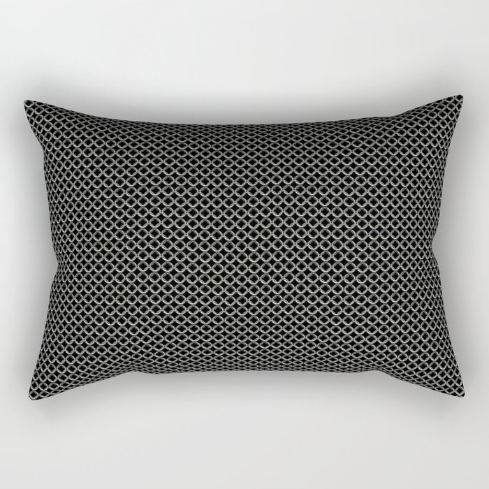 Hauberk Texture Rectangular Pillow
