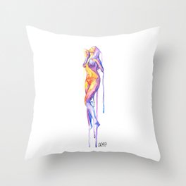 The Beginning of The Journey Throw Pillow