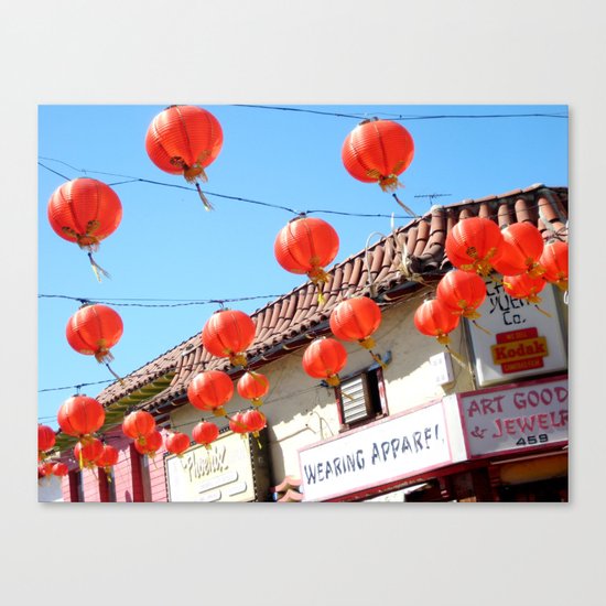 Raise the Red Lantern Canvas Print