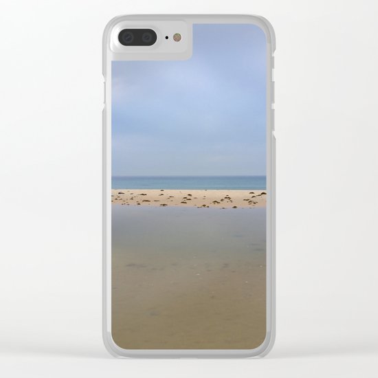 "Peace..." Lake, sand, sea and sky... Clear iPhone Case