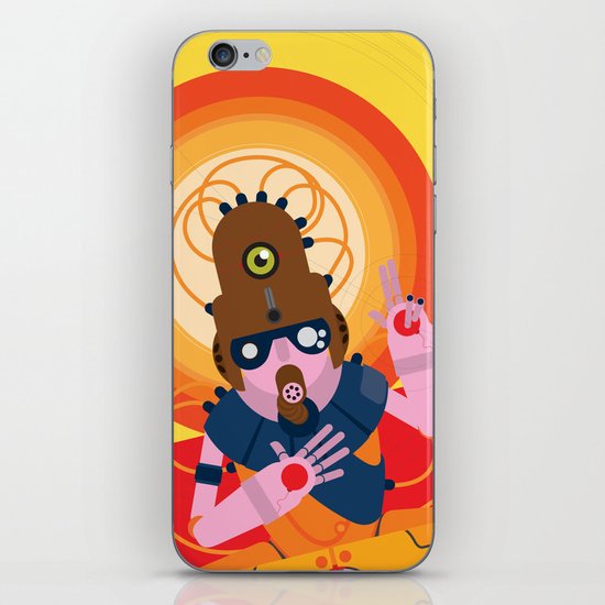 The inscrutable Lord ov Data iPhone & iPod Skin
