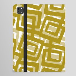 Very Mod Gold Art iPad Folio Case