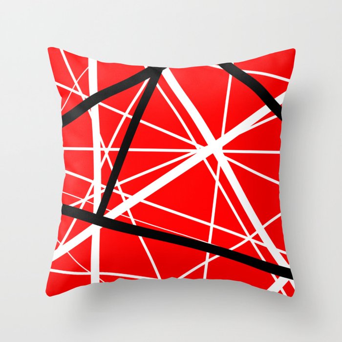 Awesome Hard Rock Pattern Throw Pillow