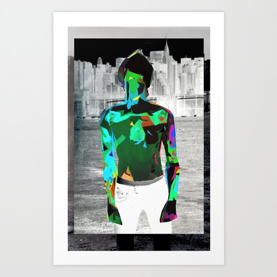Urban Boy Art Print
