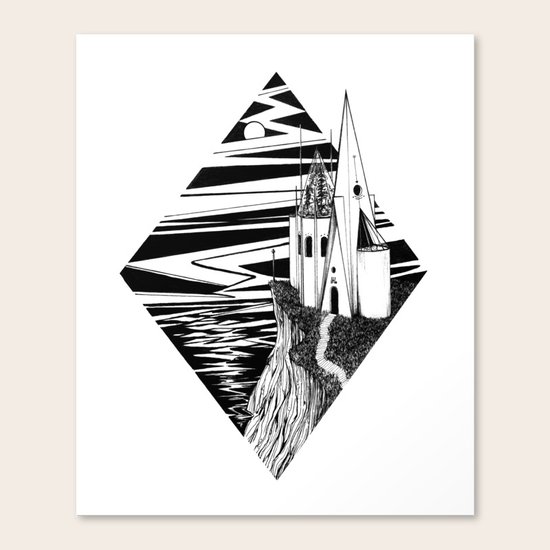 Temple Canvas Print