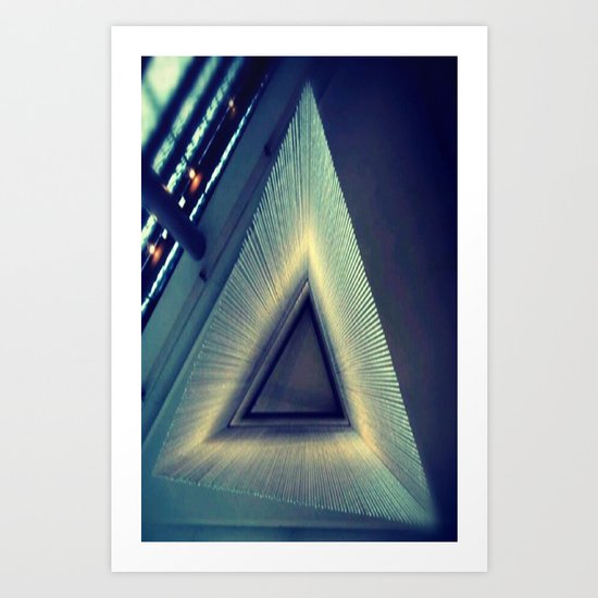 Blue Art Print