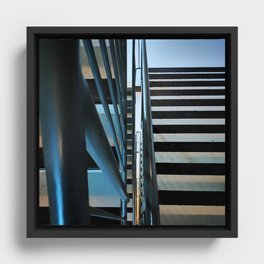 Stairs Framed Canvas