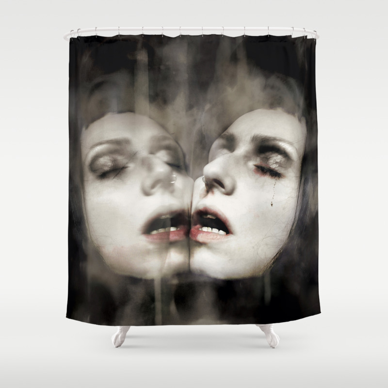Gauze Shower Curtain By In Gutt, Gauze Shower Curtain