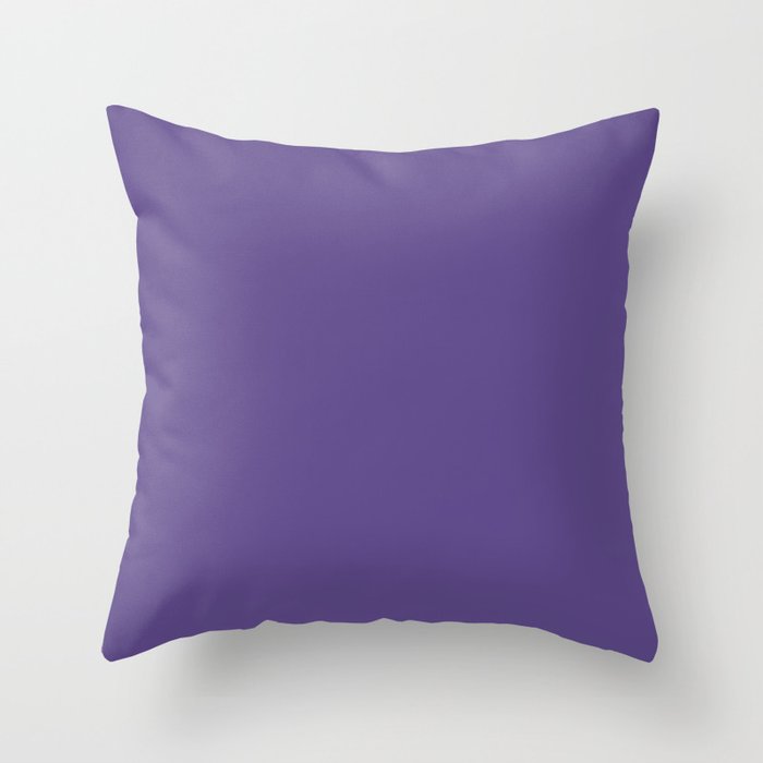 Ultra Violet Purple - Color of the Year 2018 Throw Pillow