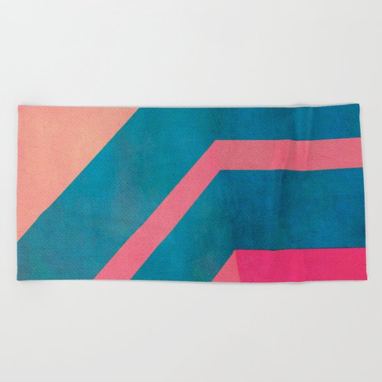 Direction Change 6 Beach Towel