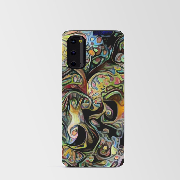 Color Swirl Android Card Case