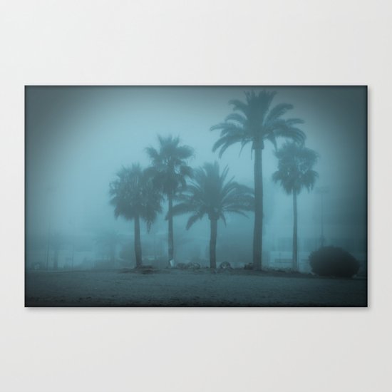 Blue memories Canvas Print