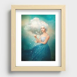Melody of Rain Recessed Framed Print