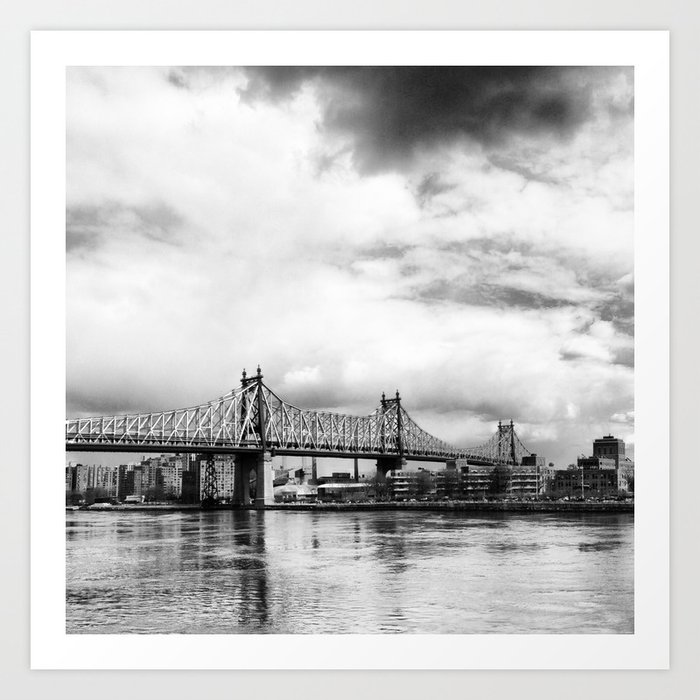 Queensboro Bridge. Art Print