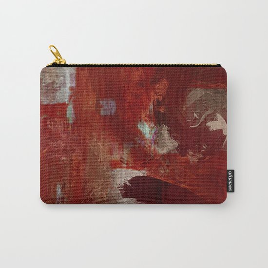 Burgundy Carry-All Pouch