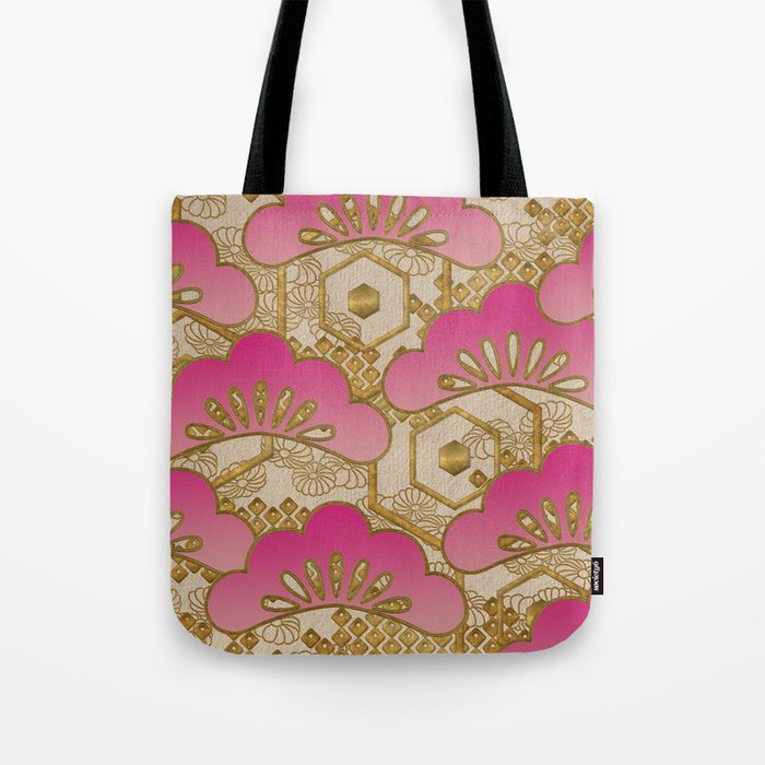 Pretty Japanese backdrop art 503a Tote Bag