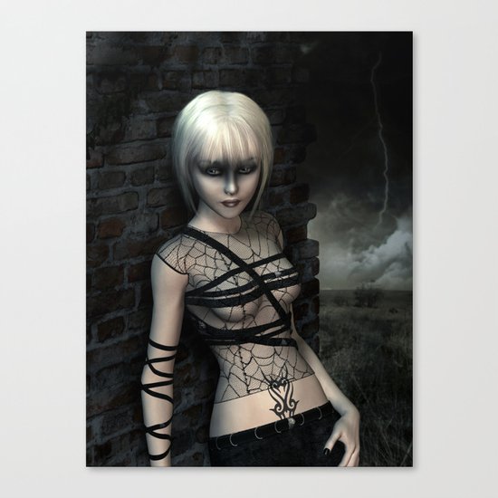 Night wanderer Canvas Print