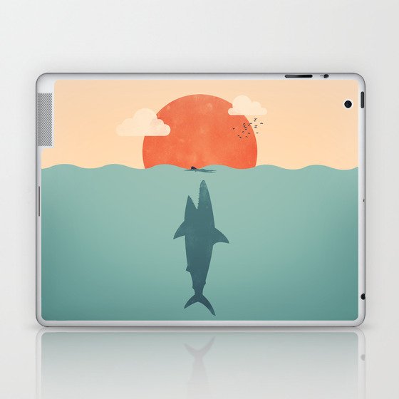 Shark Attack Laptop & iPad Skin