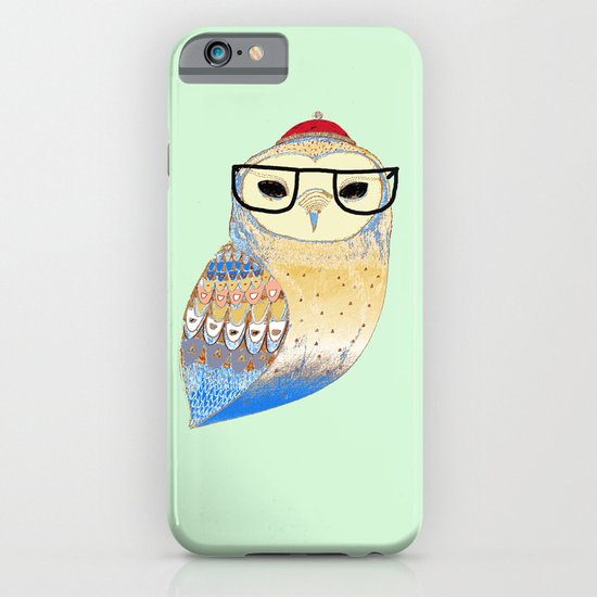 hipster owl iPhone & iPod Case