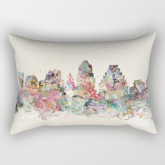 austin texas Rectangular Pillow